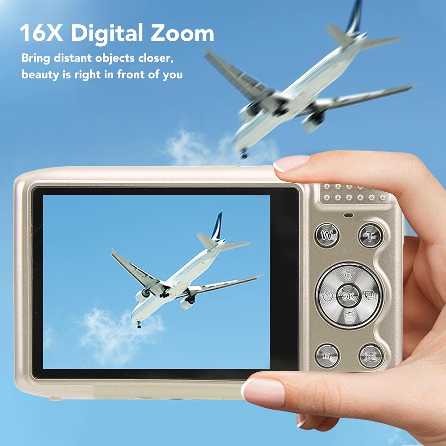 4K compact digital camera with 58 MP photos and 16x zoom – Lumora