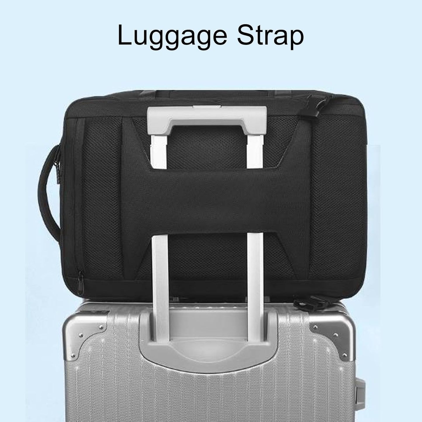 Expandable vacuum travel rucksack 56–75 L with pump – Dravion