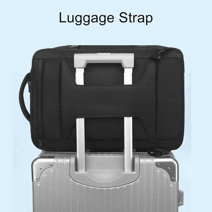 Expandable vacuum travel rucksack 56–75 L with pump – Dravion