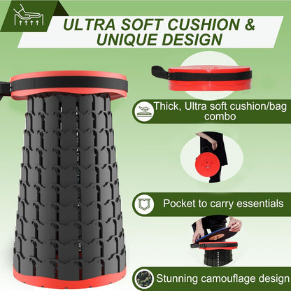 Collapsible padded stool – SitMax