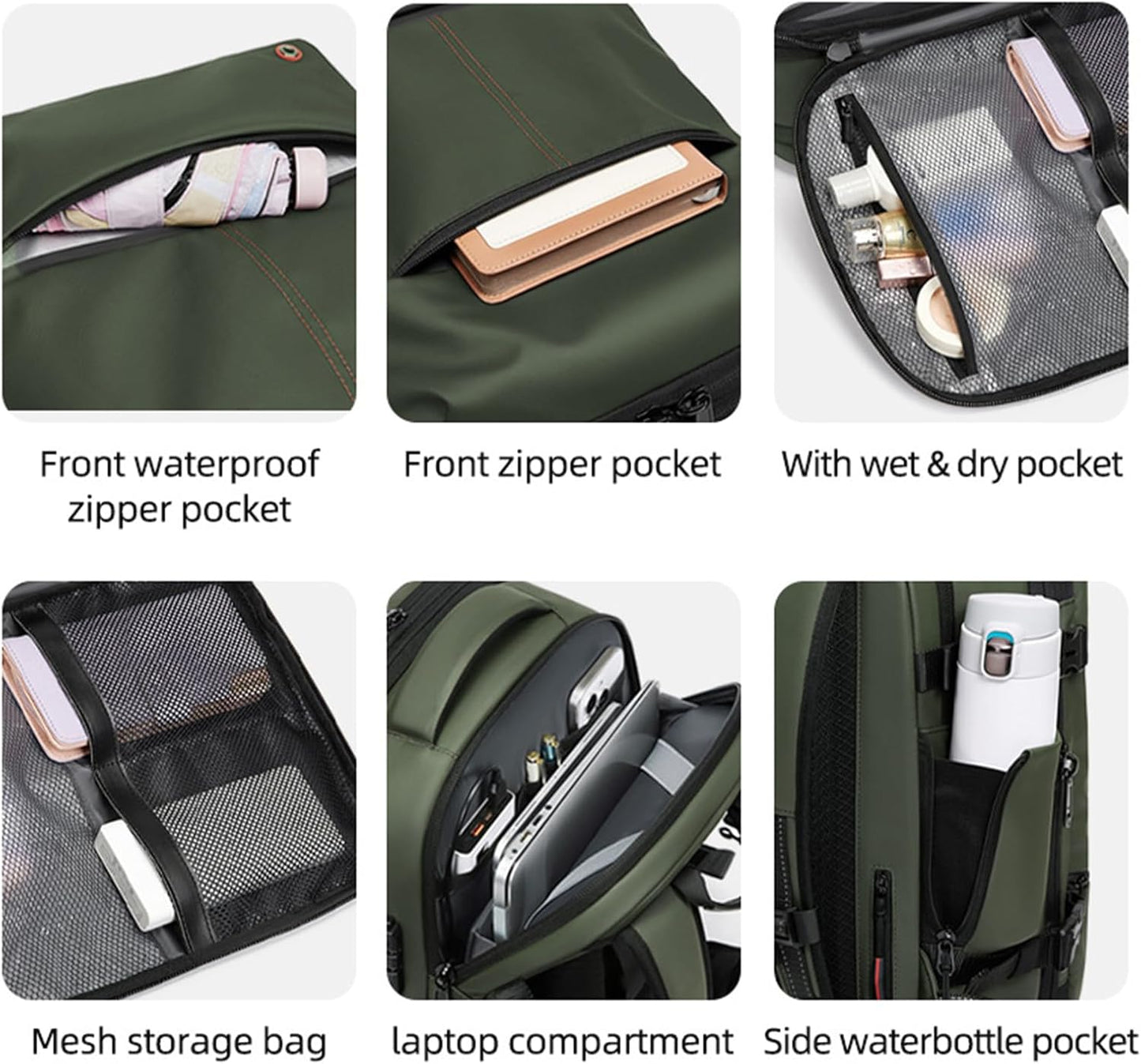 Expandable, waterproof travel rucksack with vacuum compression – Arvid