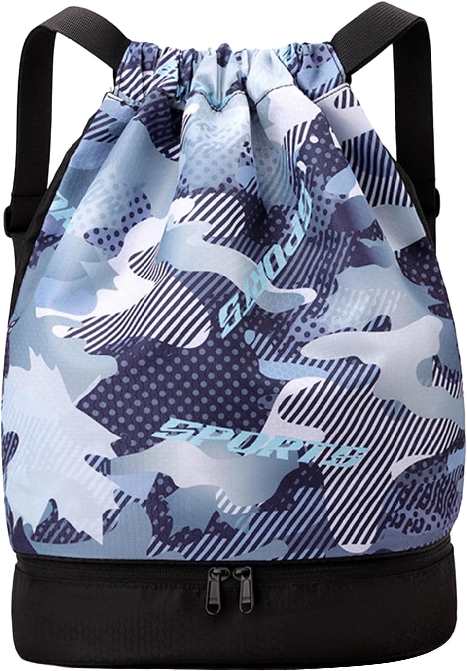 Portable sports bag with shoe compartment – Trivora