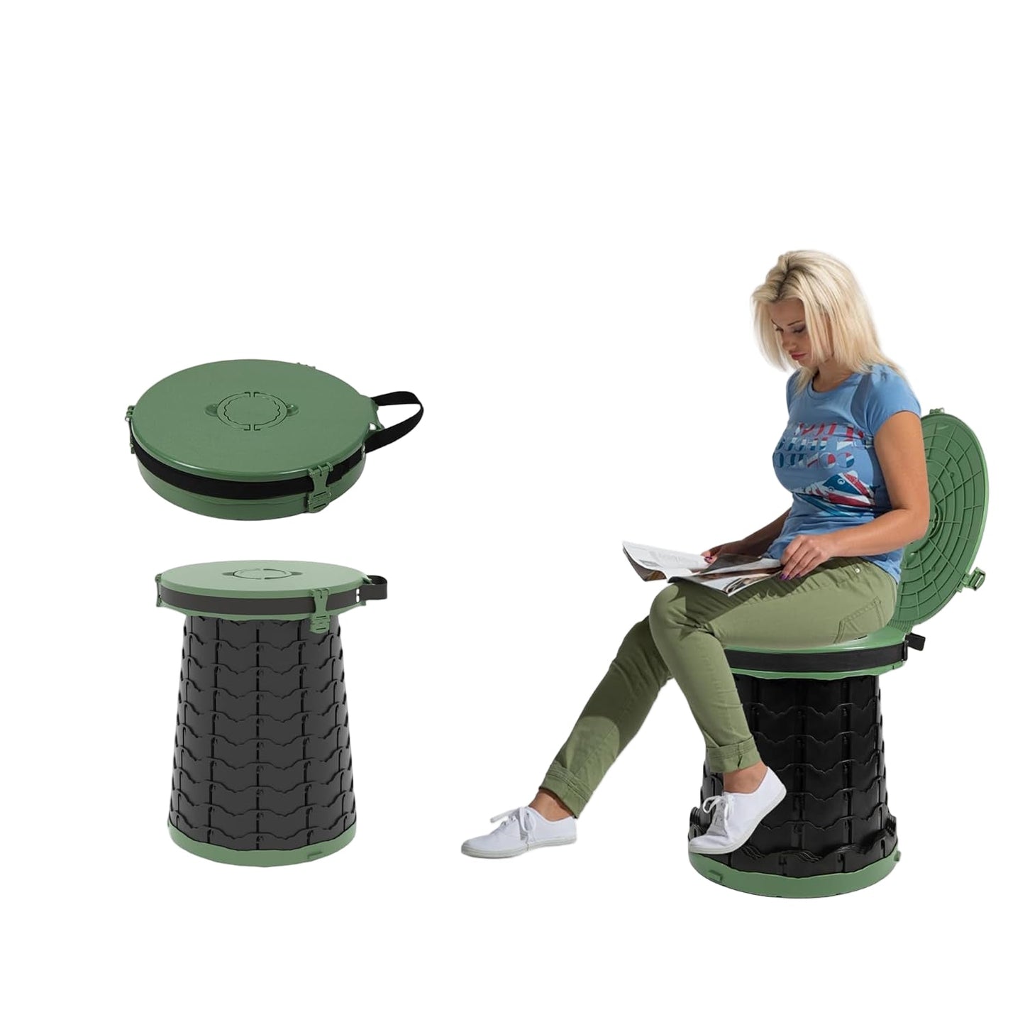 Portable toilet with adjustable height – CampMate