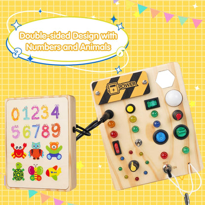 Interactive Montessori Board for Toddlers - BrightStart