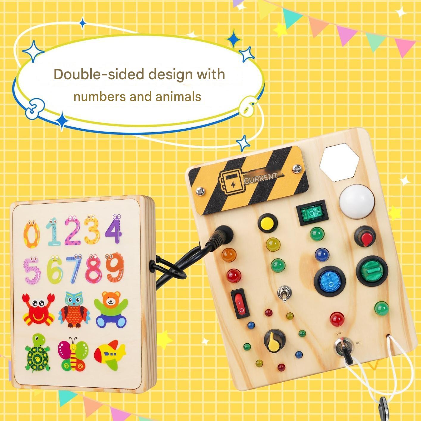 Interactive Montessori Board for Toddlers - BrightStart