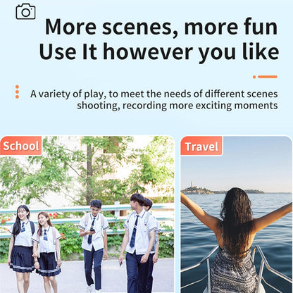 Mini digital camera 1080p colour screen and 100-minute battery life – Lurevo (1+1 FREE)