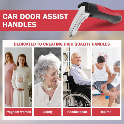 Set of 2 car grab handles with emergency tools – Moventa