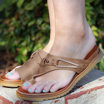 Orthopaedic summer sandals with open toe area – Ziva