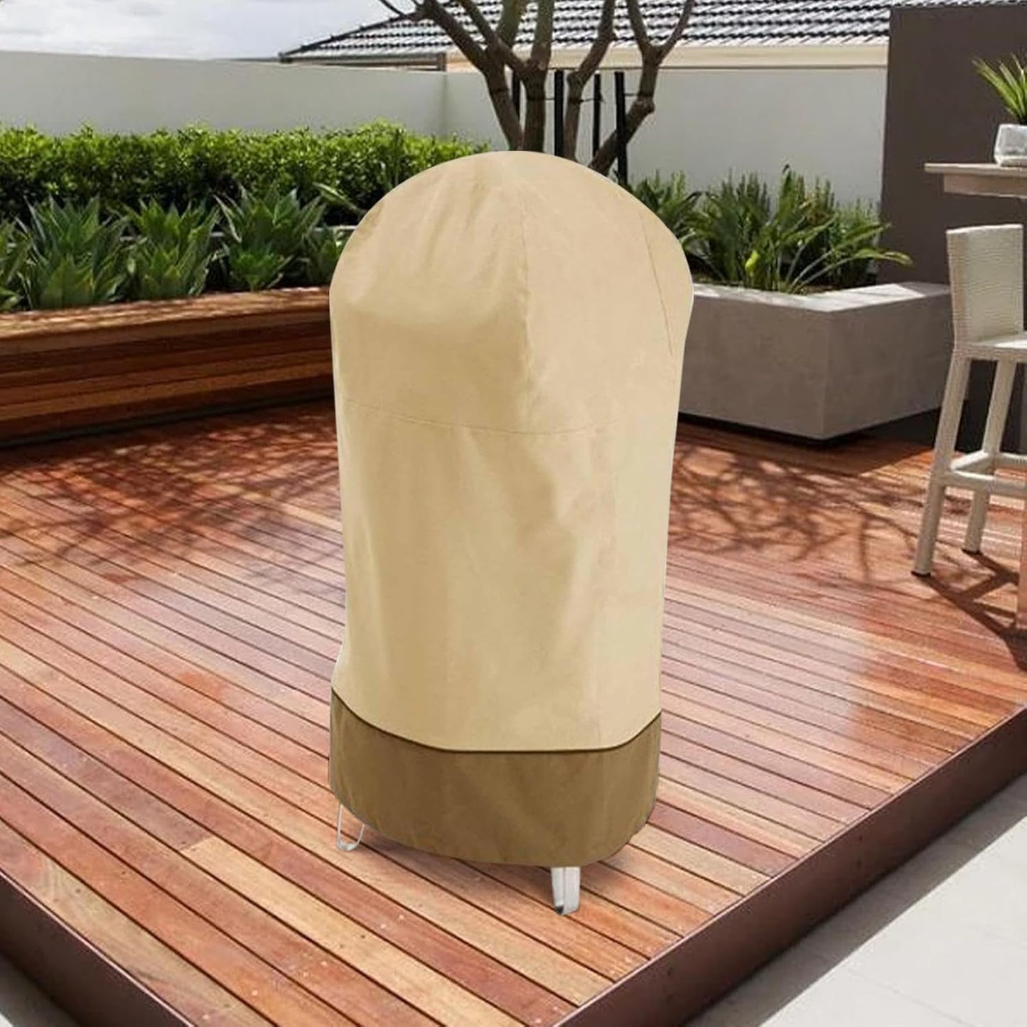 Waterproof Oxford BBQ smoker cover with UV protection – Bravoro