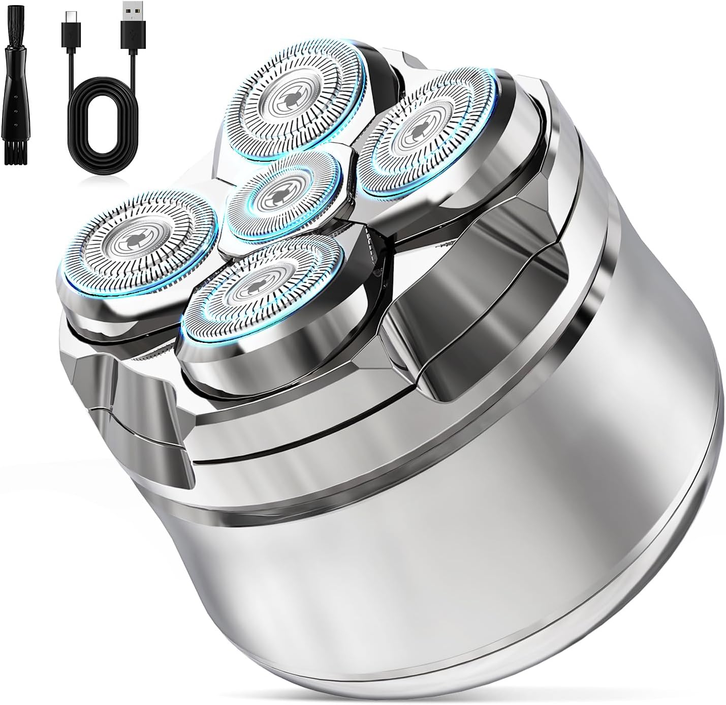 Waterproof magnetic head shaver for bald men – Tavien