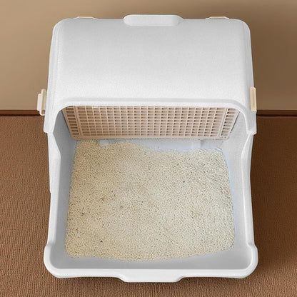 Automatic odourless cat litter tray with open design – Felvora