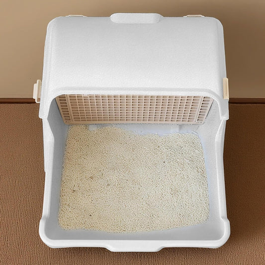 Automatic odourless cat litter tray with open design – Felvora
