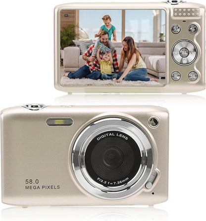 4K compact digital camera with 58 MP photos and 16x zoom – Lumora