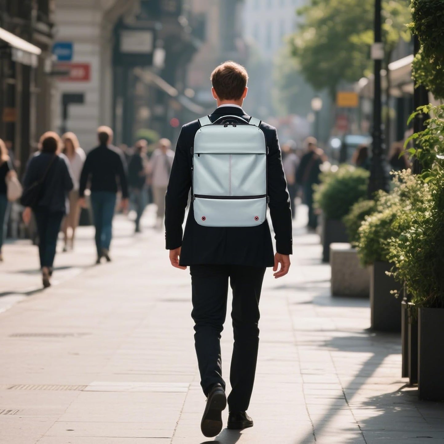 Expandable, waterproof travel rucksack with vacuum compression – Arvid