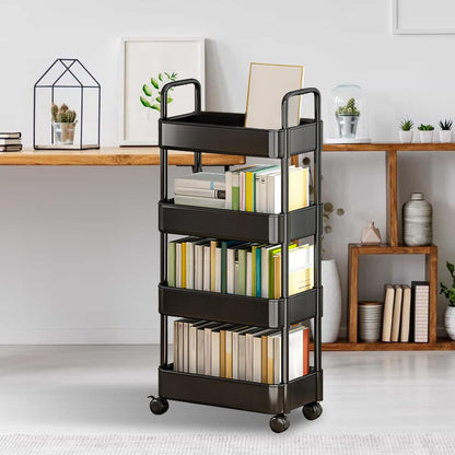 Rolling serving trolleys with wheels and a handle – Veyora
