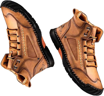 Handcrafted waterproof orthopaedic boots for men – arch support and non-slip soles – Renvar