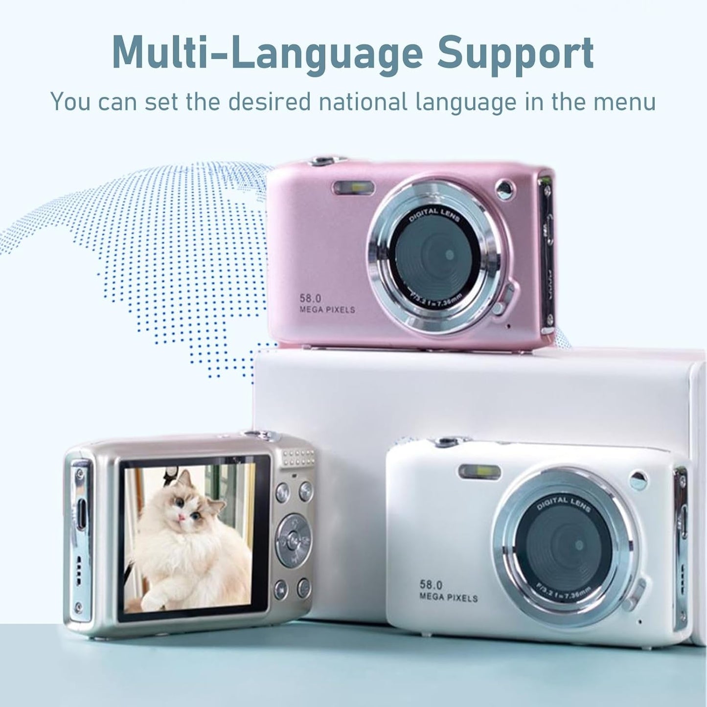 4K compact digital camera with 58 MP photos and 16x zoom – Lumora