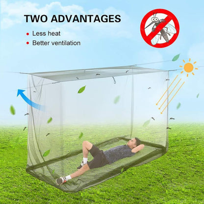 Outdoor rectangular insect mesh roof – Ventora