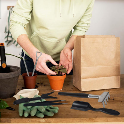 12-in-1 succulent tool set with storage bag for indoor gardening