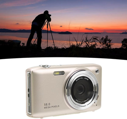 4K compact digital camera with 58 MP photos and 16x zoom – Lumora