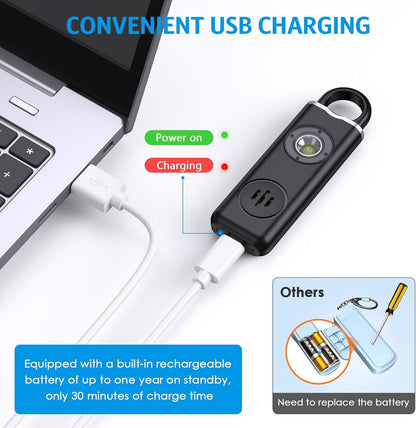 Personal alarm keyring 1+1 FREE – Veyora