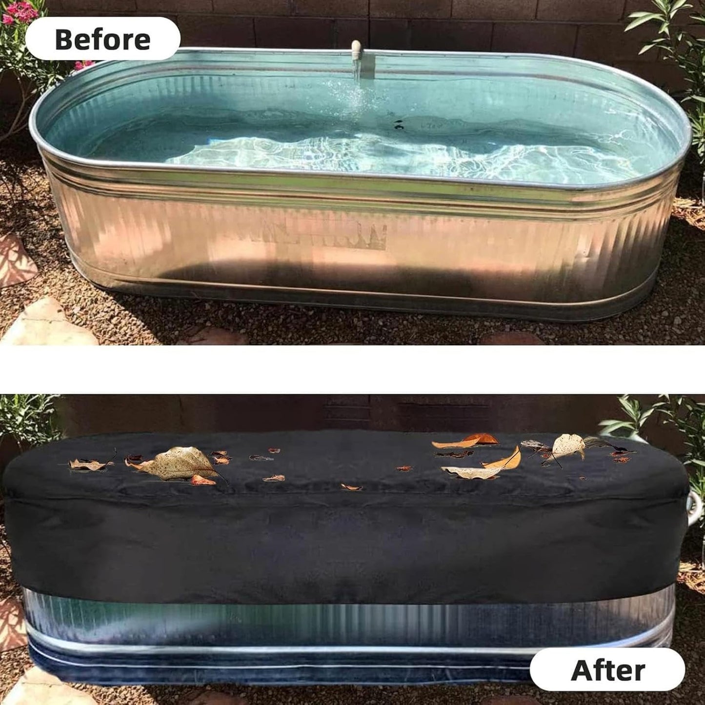 Waterproof, UV-resistant, tear-resistant protective cover for ice baths – Novyra