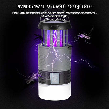 Solar-powered fly trap with UV lamp – Zynora