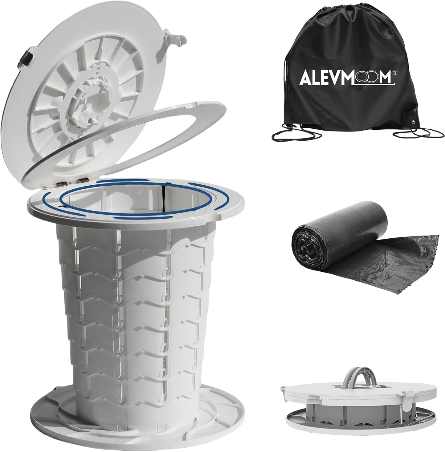 Portable toilet with adjustable height – CampMate