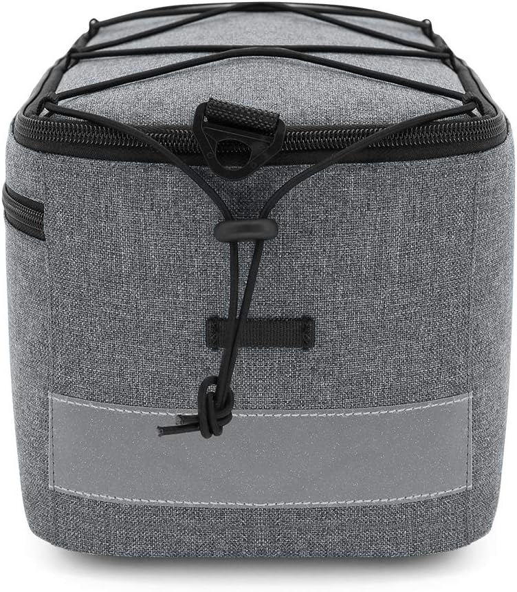 8L insulated pannier for rear rack with shoulder strap – Trevilo