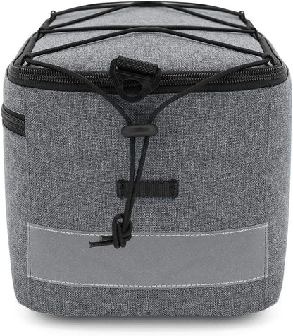 8L insulated pannier for rear rack with shoulder strap – Trevilo