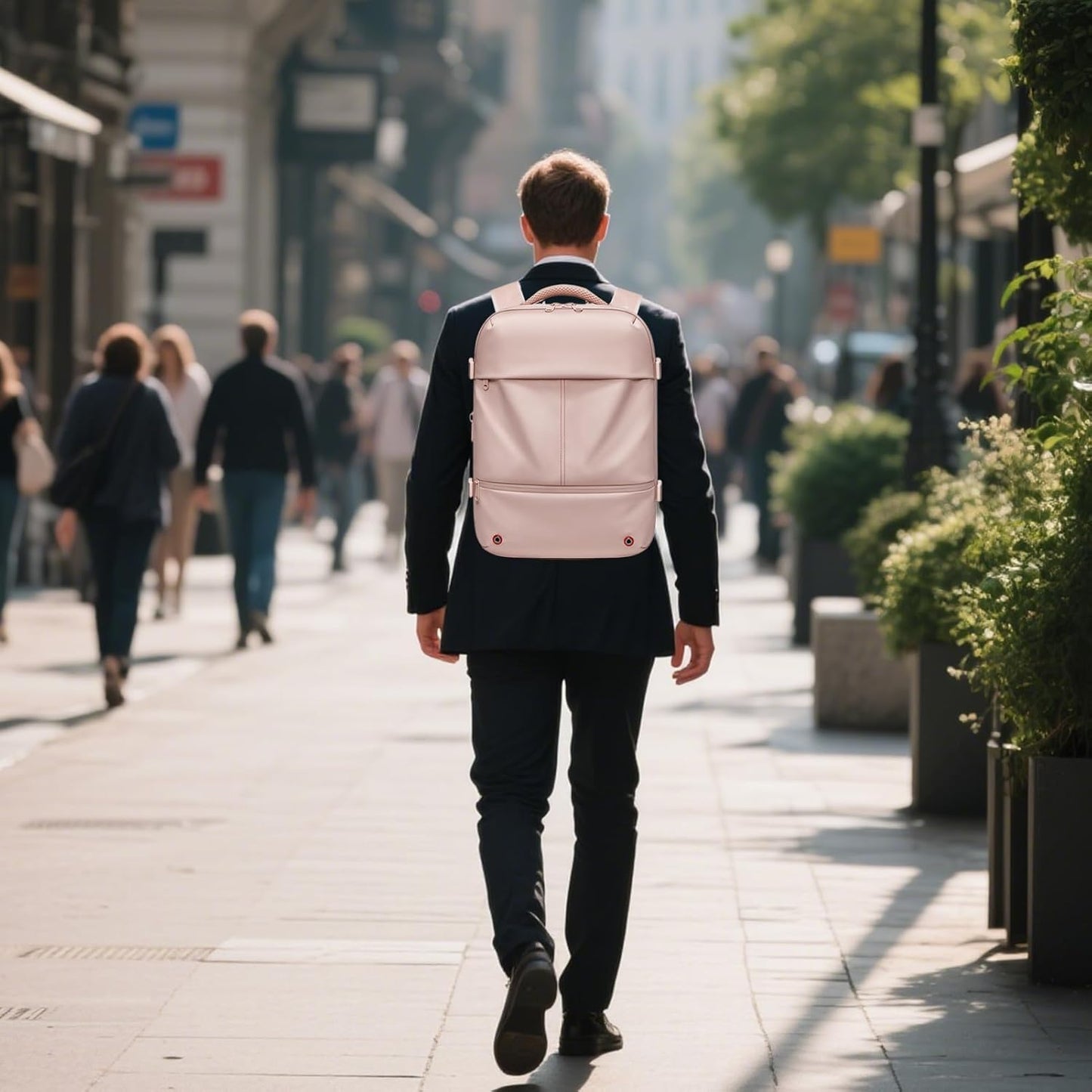 Expandable, waterproof travel rucksack with vacuum compression – Arvid