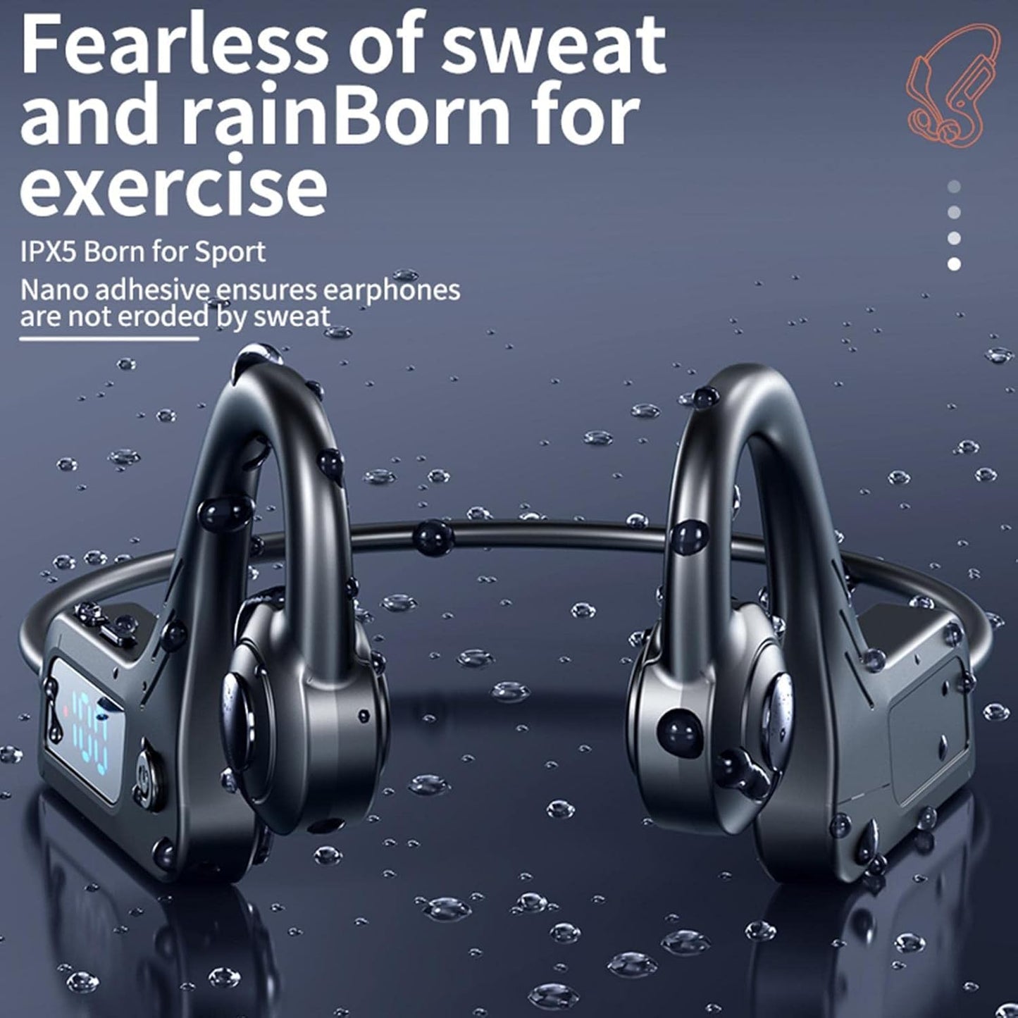 Open-ear wireless bone-conduction headphones – Audyra