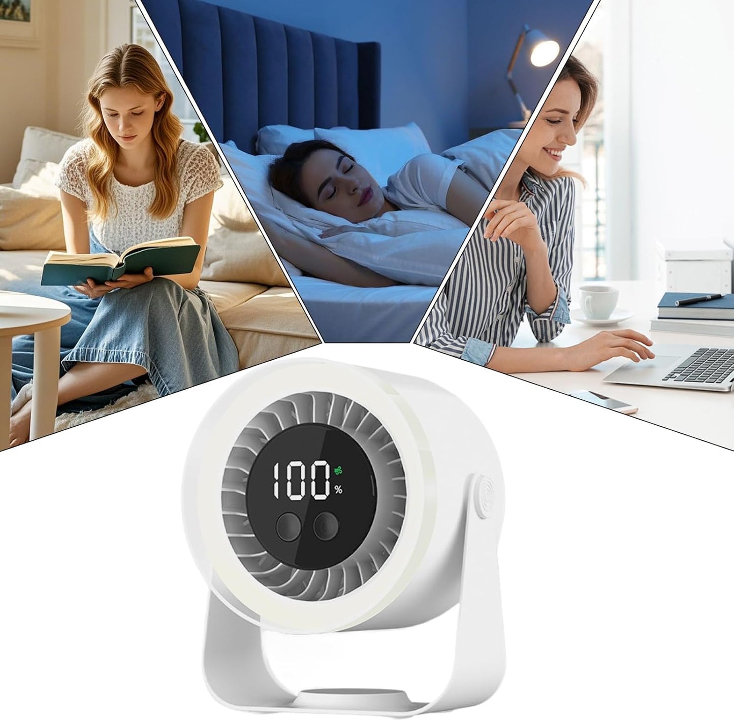 Quiet table fan – Auralis