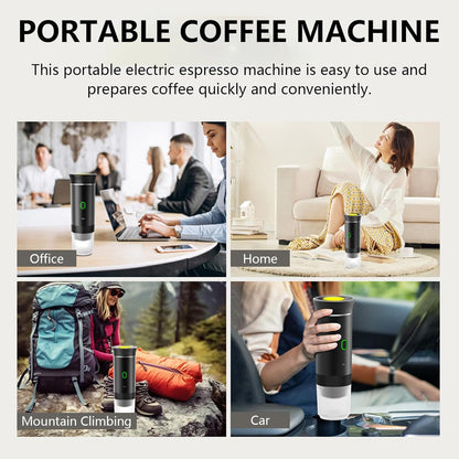 Portable 3-in-1 espresso maker with rechargeable battery – Raverno