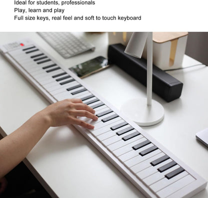 61-key foldable digital piano with recording and playback function – Meliora
