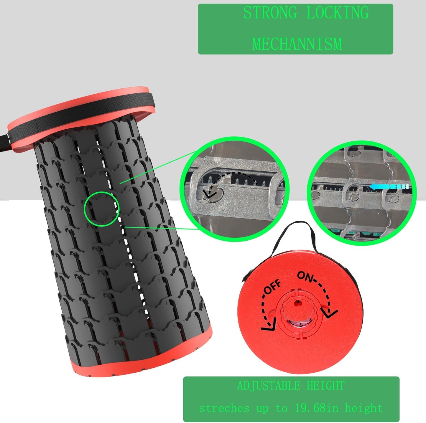 Collapsible padded stool – SitMax