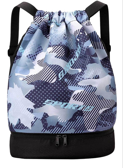Portable sports bag with shoe compartment – Trivora