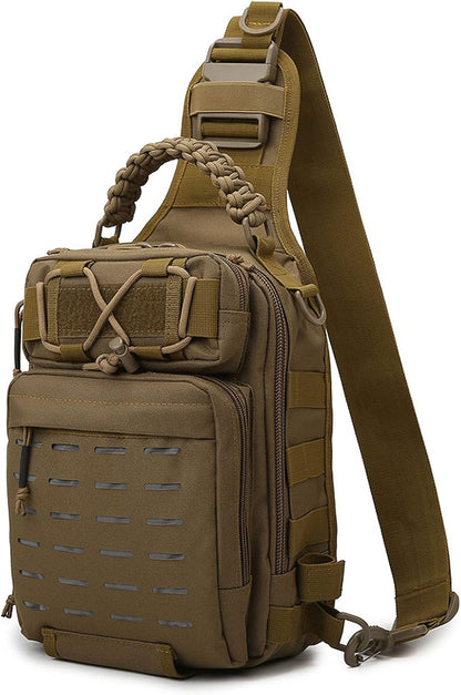 Fishing sling bag with multiple pockets for storing fishing gear – Arvion