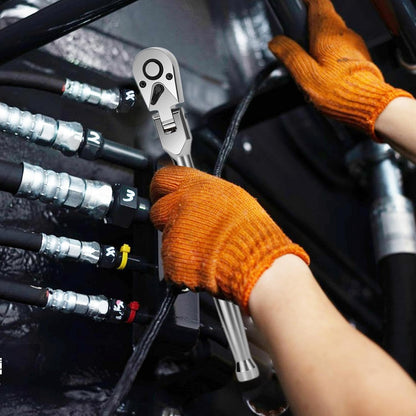 Flexible ratcheting spanner set – Durotorq