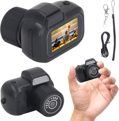 Mini digital camera 1080p colour screen and 100-minute battery life – Lurevo (1+1 FREE)