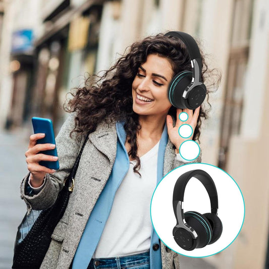 Foldable wireless headset with RGB lights – Sonvix (Buy one, get one free)