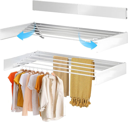 Wall-mounted foldaway clothes airer – DryWall