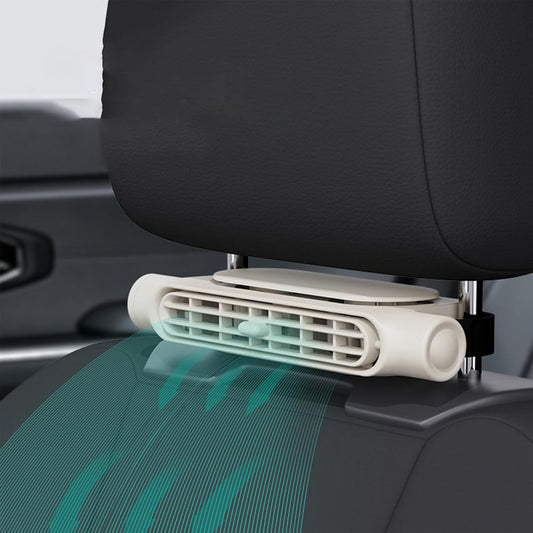 3-Speed USB Car Cooling Fan & Headrest Mount – AutoBreeze (1+1 FREE)