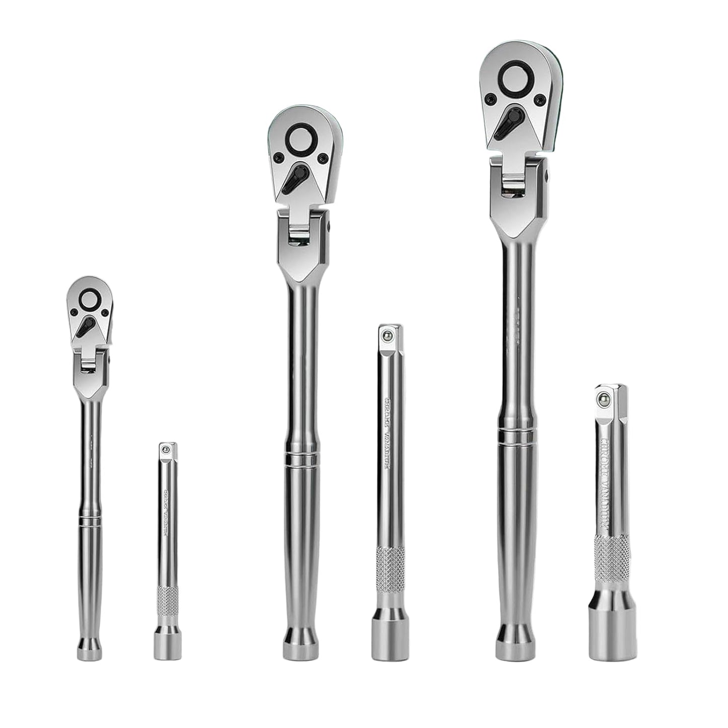Flexible ratcheting spanner set – Durotorq