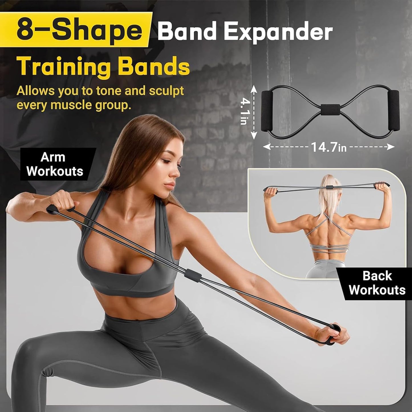 Suspension Trainer Resistance Bands Set – Veltrix
