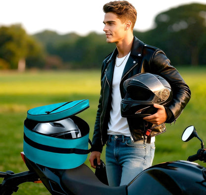 Waterproof Oxford helmet bag with impact protection – Veynar