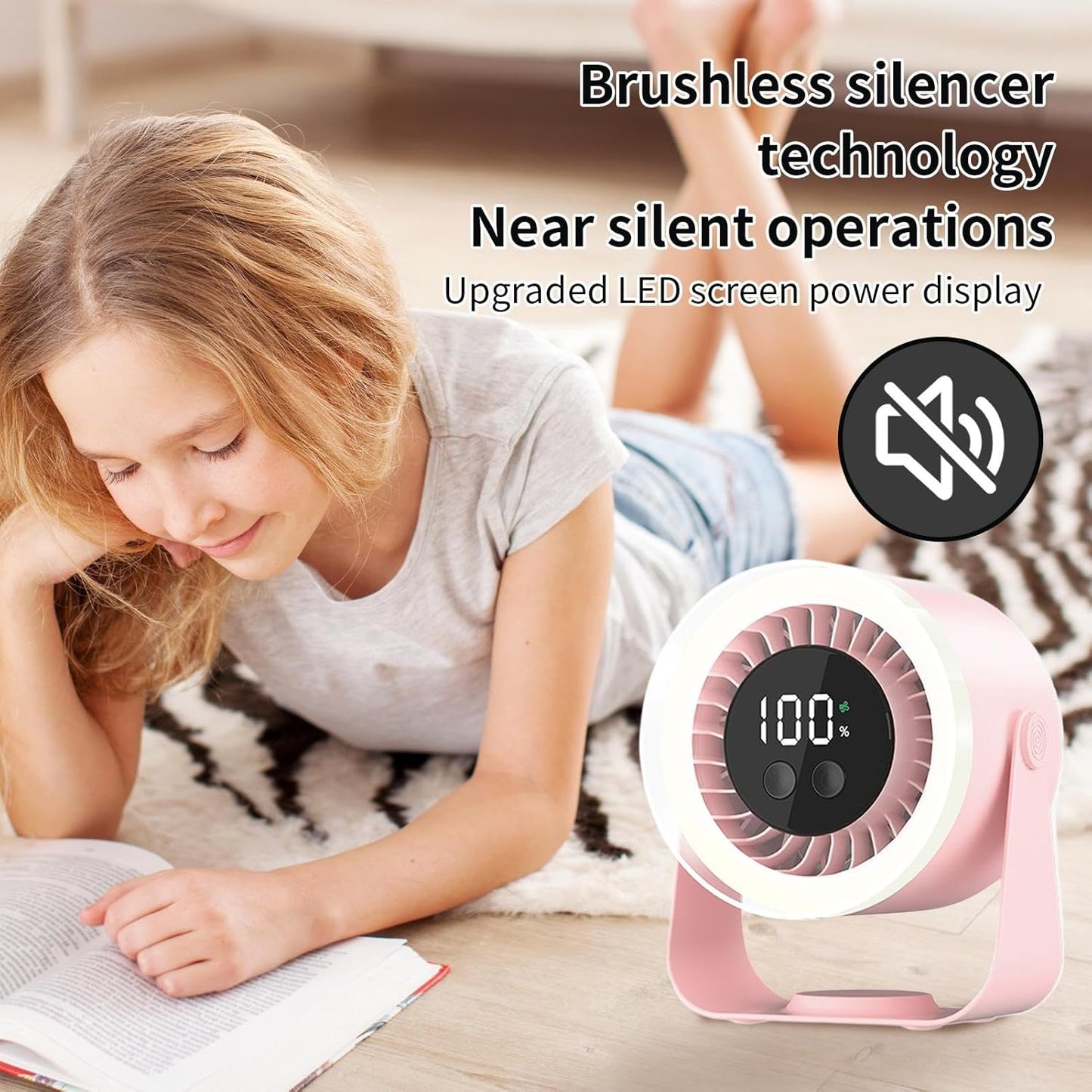 Quiet table fan – Auralis