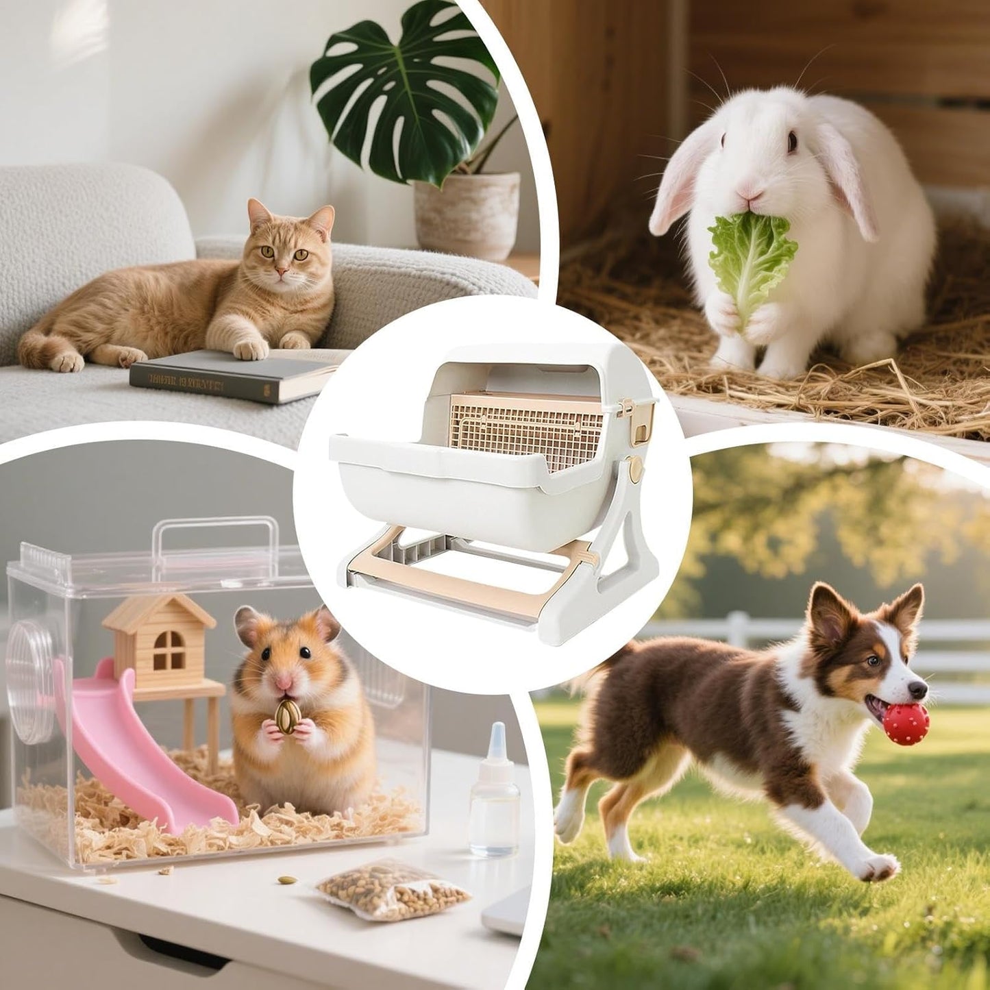 Automatic odourless cat litter tray with open design – Felvora