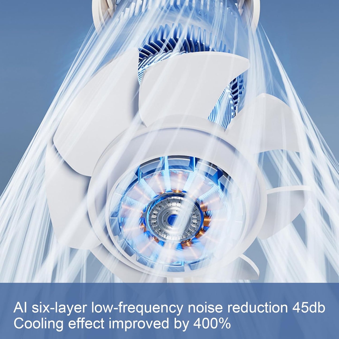 Portable, foldable hand-held fan with LED display, 100 speed settings