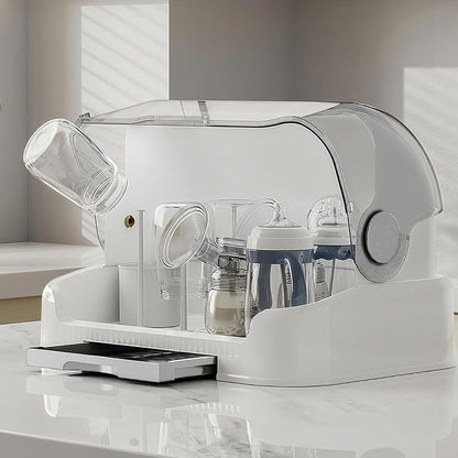 Baby bottle dryer and storage box with lid – Orvian